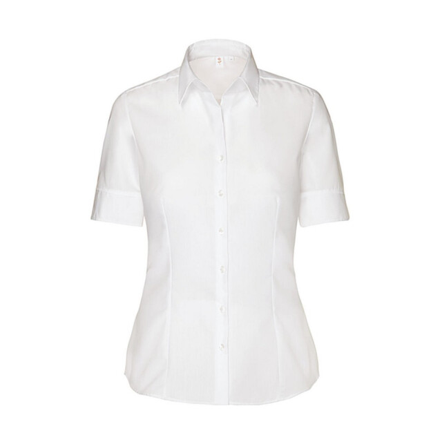 Seidensticker Dames kent kraag regular formeel overhemd UTFK2838_white large
