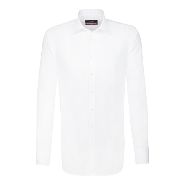 Seidensticker Heren ela kent kraag regular business shirt UTFK2847_white large