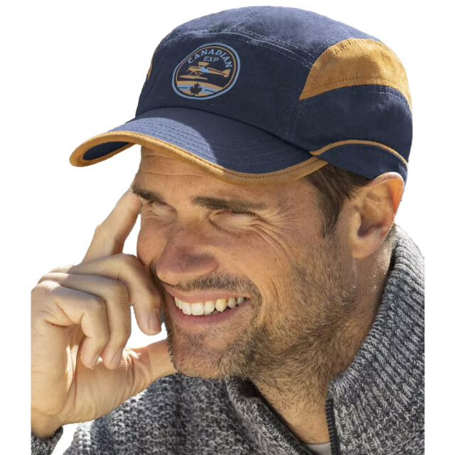 Atlas For Men Heren tweekleurige pet UTAF1185_navy large