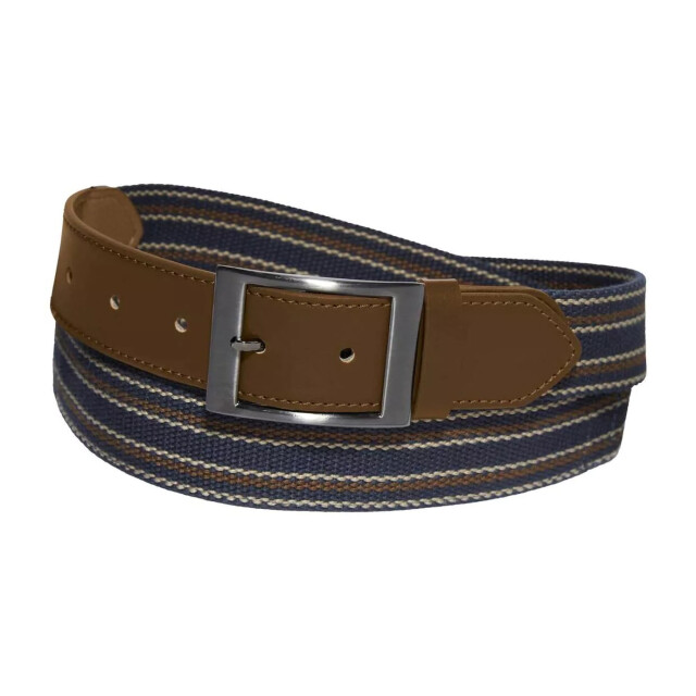 Atlas For Men Canvas tailleriem heren UTAF1215_navytaupeecru large