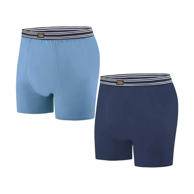 Atlas For Men Heren stretch boxershorts (set van 2) UTAF1294_bluenavyblue large