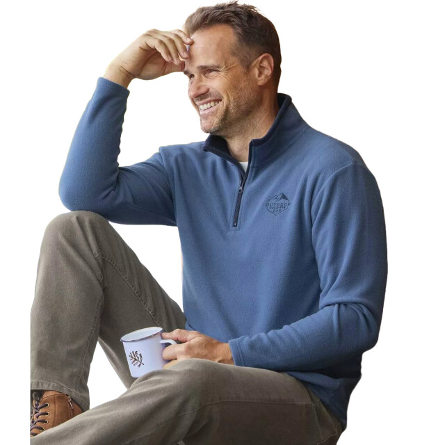 Atlas For Men Heren microfleece trui (pack of 3) UTAF1380_blueecruochre large