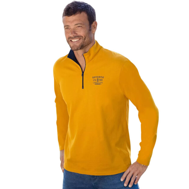 Atlas For Men Heren top met ritssluiting (set van 2) UTAF1506_navyblueyellow large