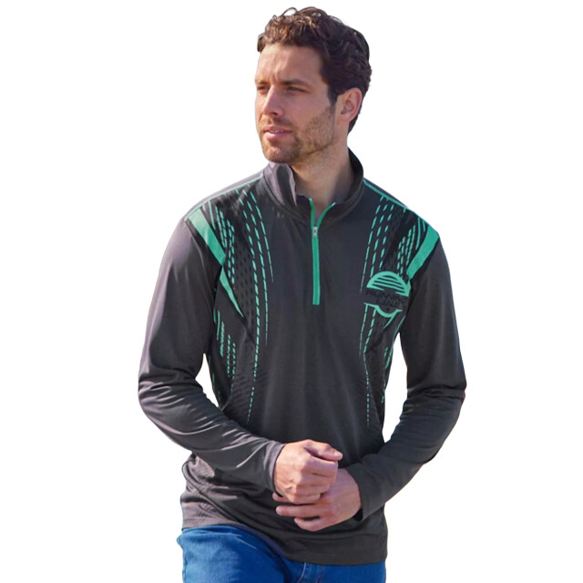 Atlas For Men Heren contrast top (set van 2) UTAF1451_blueanthracite large