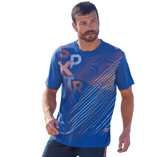 Atlas For Men Heren actief t-shirt (pak van 3) UTAF1353_redbluewhite large