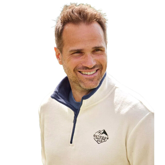 Atlas For Men Heren microfleece trui (pack of 3) UTAF1380_blueecruochre large