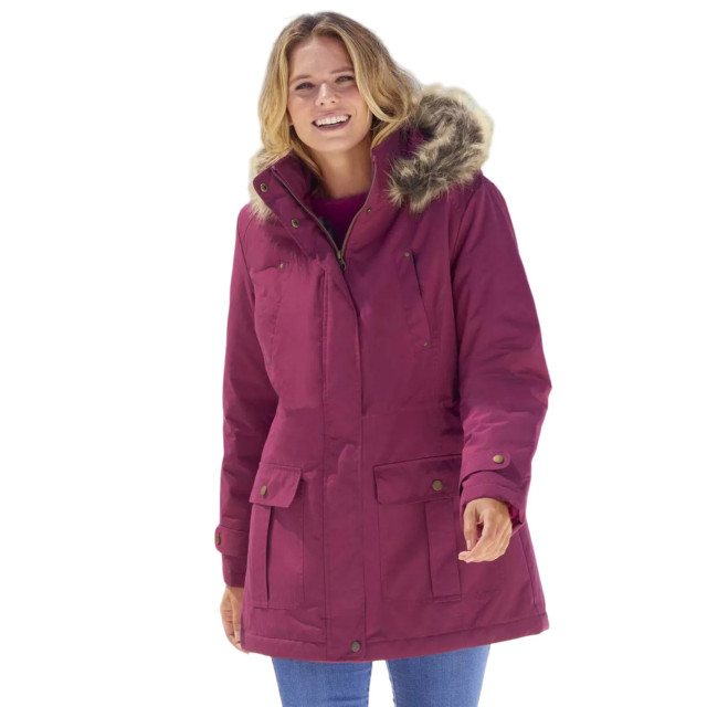 Atlas for Women Dames waterafstotende parka UTAF912_cherrypink large