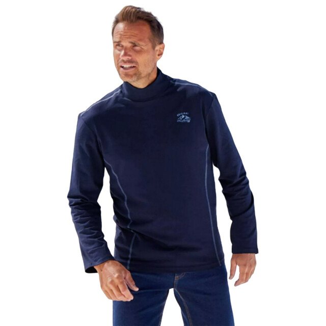 Atlas For Men Trechterhals top heren (set van 2) UTAF982_bluenavyblue large
