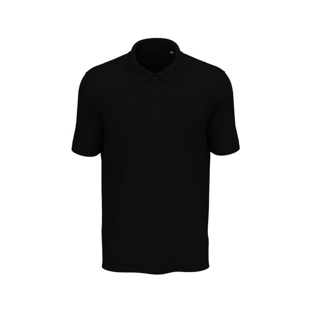 Stedman Stars Heren lux poloshirt UTFK2611_blackopal large