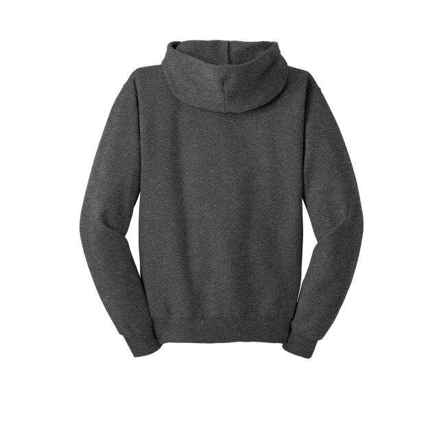 Jerzees Colours Heren nublend full zip hoodie UTFK2614_blackheather large