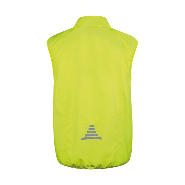 Spiro Impact Unisex bikewear crosslite gilet voor volwassenen UTFK2740_neonlime large