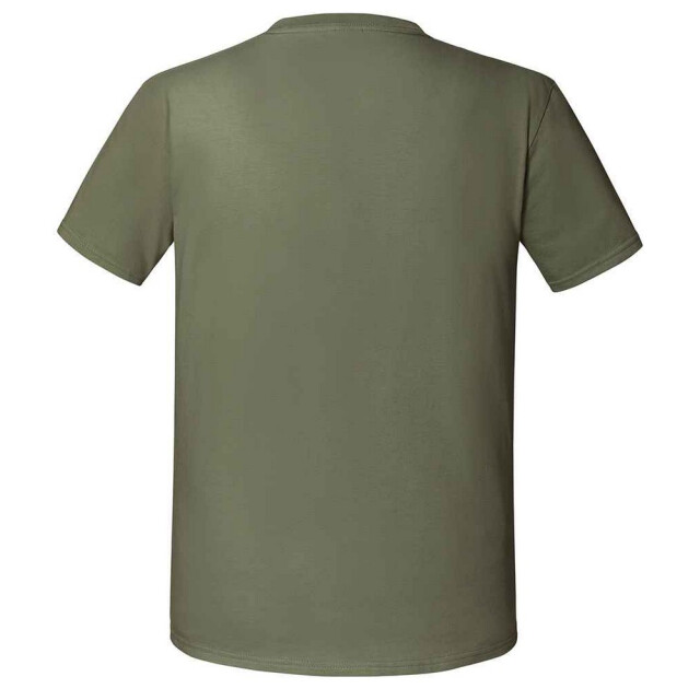 Fruit of the Loom Heren iconic 195 premium ringspun katoen t-shirt UTFK2657_classicolive large