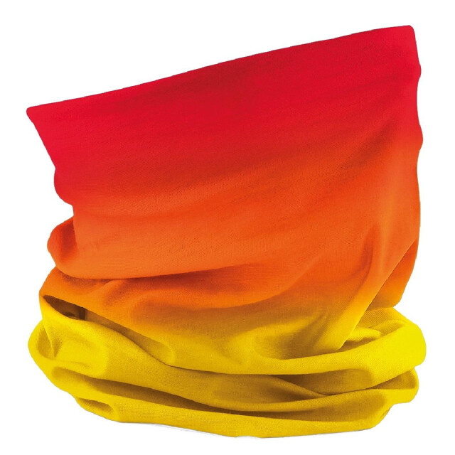 Beechfield Unisex volwassenen ombre morf UTFK260_sunsetreds large