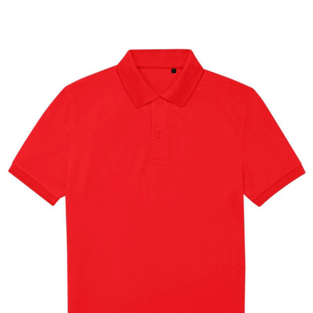 B and C Heren my eco polo shirt UTFK2831_poptomato large