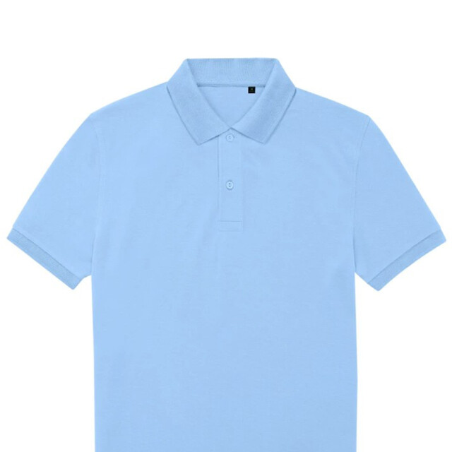 B and C Heren my eco polo shirt UTFK2831_lotusblue large