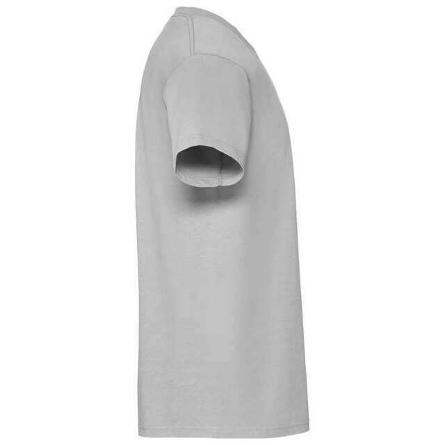 Fruit of the Loom Heren iconic 195 premium ringspun katoen t-shirt UTFK2657_zinc large