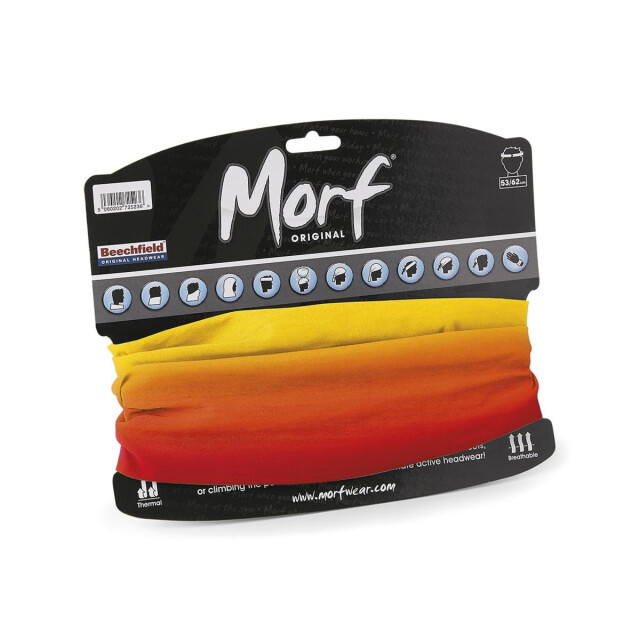 Beechfield Unisex volwassenen ombre morf UTFK260_sunsetreds large
