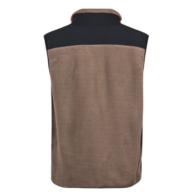 Tee Jays Heren mountain fleece body warmer UTFK2814_clayblack large