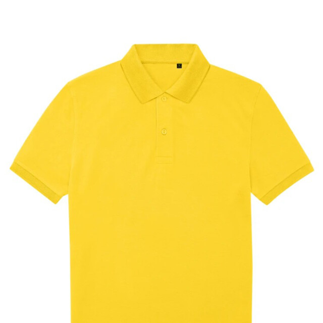 B and C Heren my eco polo shirt UTFK2831_popyellow large