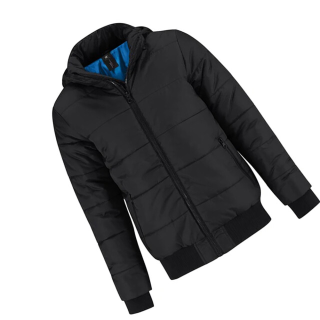 B and C Heren superhood jas UTFK2607_blackcobaltblue large
