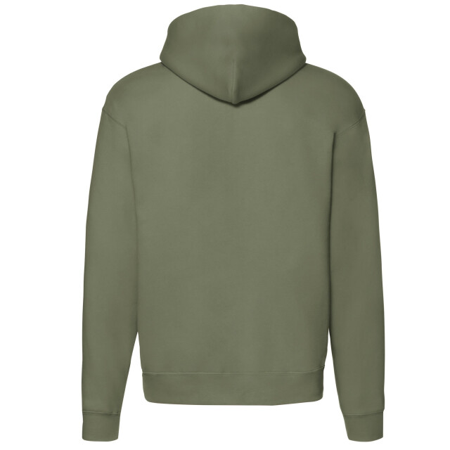 Fruit of the Loom Heren premium full zip hoodie UTFK2896_classicolive large
