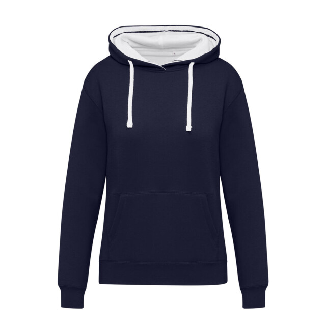 SG Dames contrasterende hoodie UTFK2903_navysnowwhite large
