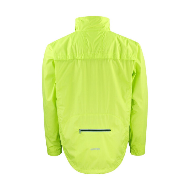 Spiro Impact Unisex volwassen fietsjack UTFK2998_neonlime large