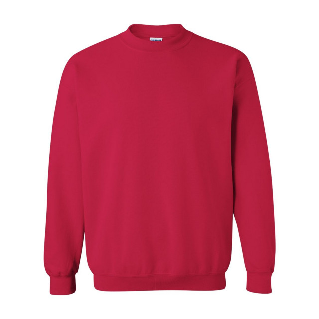 Gildan Unisex adult sweatshirt met zware mouwenhals UTFK3052_cherryred large