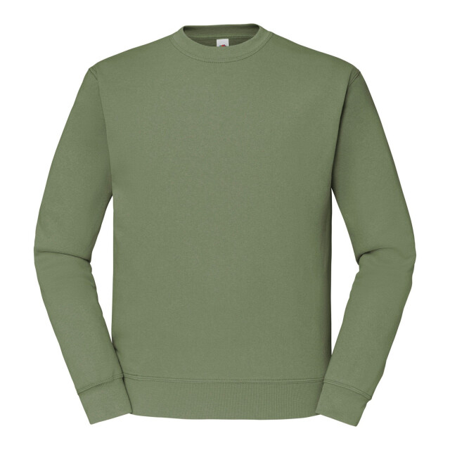 Fruit of the Loom Heren klassiek ingelegd sweatshirt UTFK2945_classicolive large
