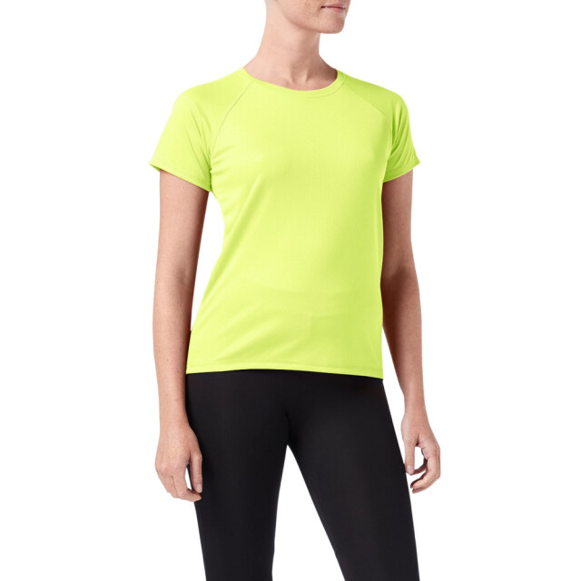 Stedman Stars Dames active 140 team raglan t-shirt UTFK2336_cyberyellow large