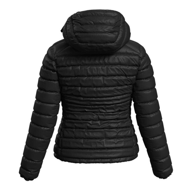 Stedman Stars Dames lux gewatteerde jas UTFK2402_blackopal large