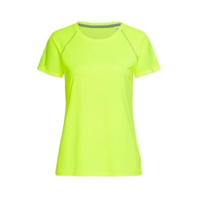 Stedman Stars Dames active 140 team raglan t-shirt UTFK2336_cyberyellow large
