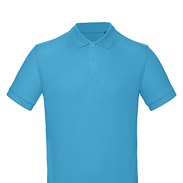 B and C Heren inspire organic poloshirt UTFK2502_veryturquoise large