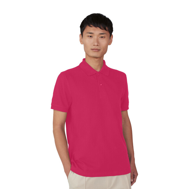 B and C Heren my 180 poloshirt UTFK2506_metafuchsia large