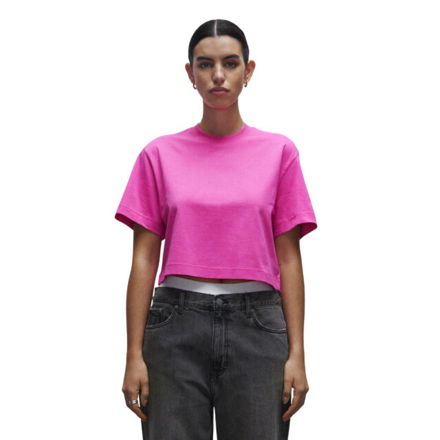 True Blanks Dames effen gewaad top UTFK2564_hyperpink large