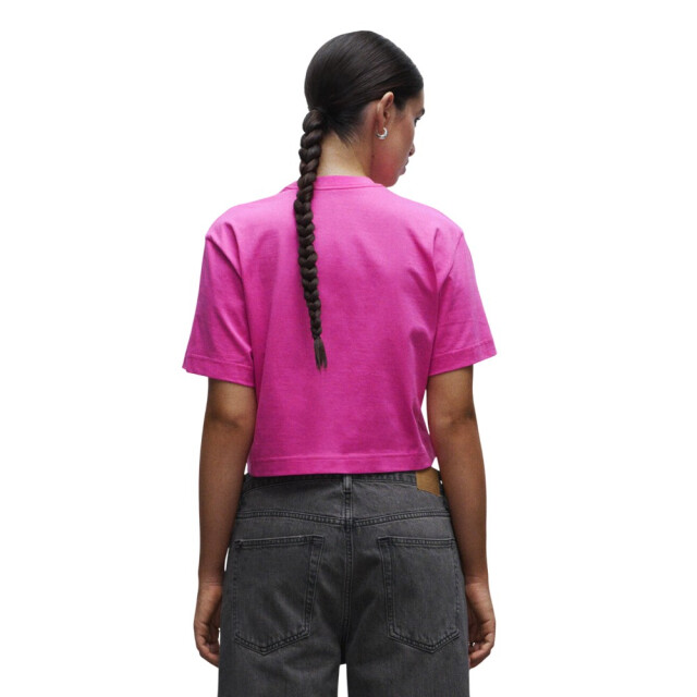 True Blanks Dames effen gewaad top UTFK2564_hyperpink large