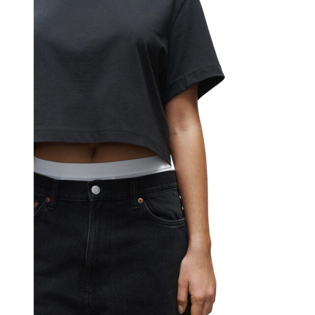 True Blanks Dames effen gewaad top UTFK2564_offblack large