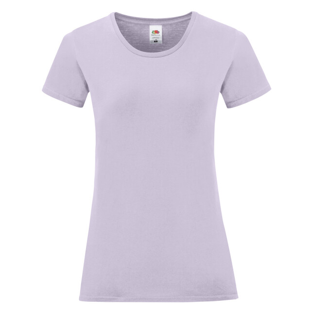 Fruit of the Loom Dames iconisch 150 t-shirt UTFK2487_softlavender large