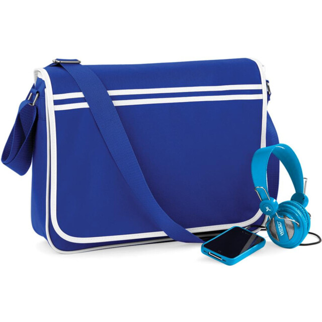 Bagbase Retroverstelbare boodschappentas (12 liter) UTFK223_brightroyalwhite large