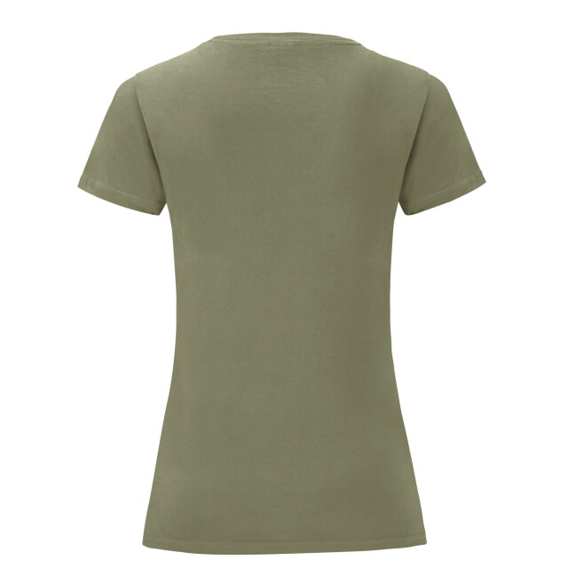 Fruit of the Loom Dames iconisch 150 t-shirt UTFK2487_classicolive large