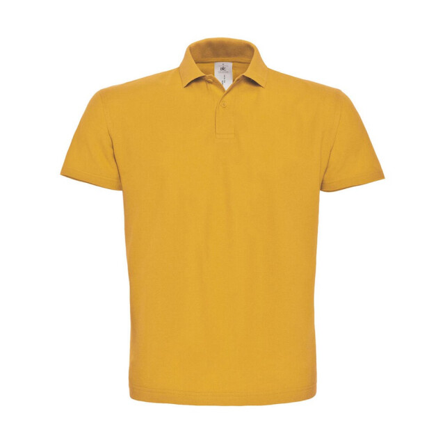 B and C Heren id.001 piqué poloshirt UTFK2248_chiligold large