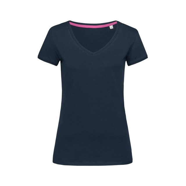Stedman Stars Dames megan v hals t-shirt UTFK2221_marinablue large