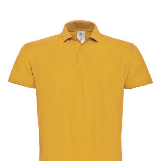B and C Heren id.001 piqué poloshirt UTFK2248_chiligold large