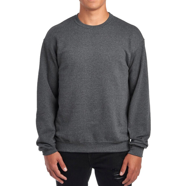 Jerzees Colours Unisex nublend sweatshirt voor volwassenen UTFK2239_blackheather large
