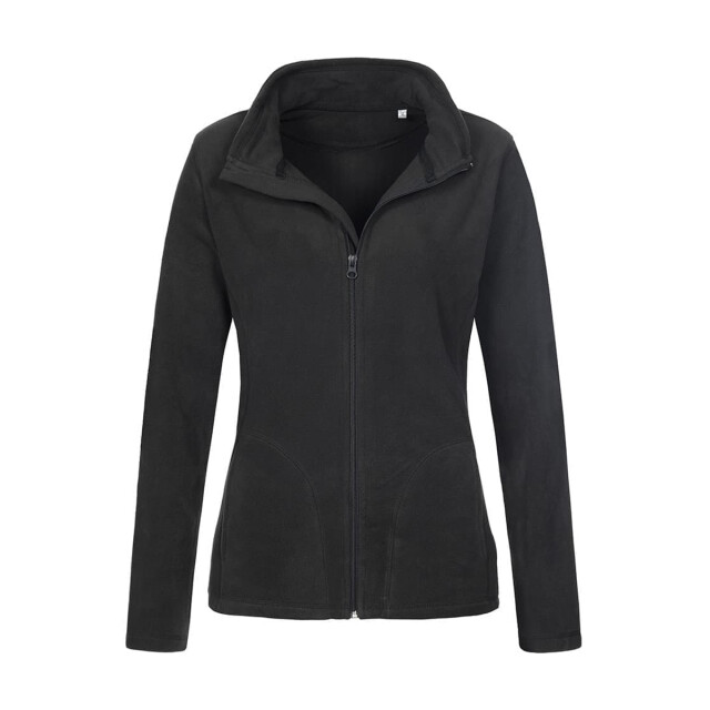 Stedman Stars Dames fleece jasje UTFK2194_blackopal large