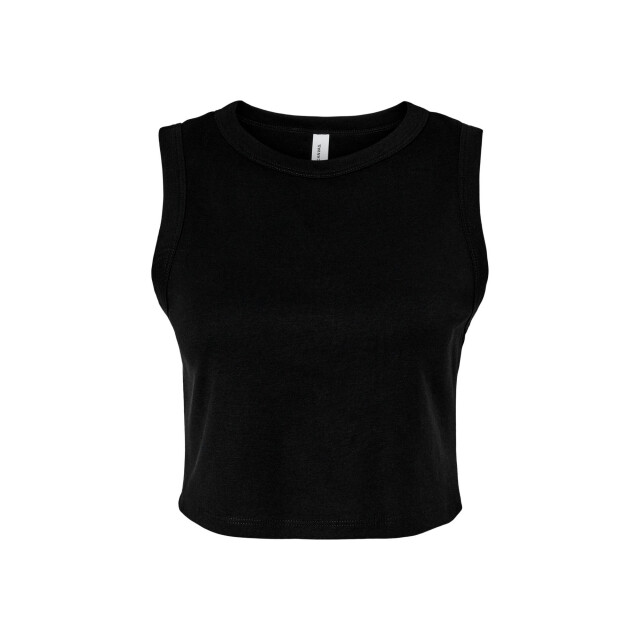 Bella + Canvas Dames muscle micro-rib cropped tank top UTFK2206_solidblack large