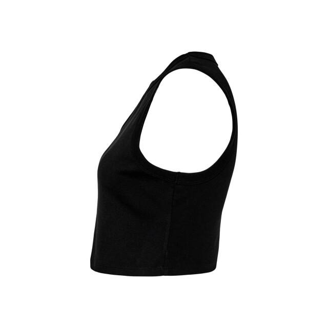 Bella + Canvas Dames muscle micro-rib cropped tank top UTFK2206_solidblack large