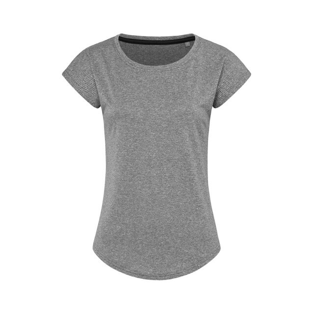 Stedman Stars Dames move gerecycled sport t-shirt UTFK2233_greyheather large
