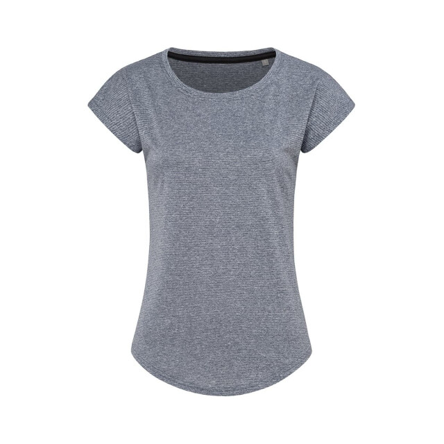 Stedman Stars Dames move gerecycled sport t-shirt UTFK2233_denimheather large