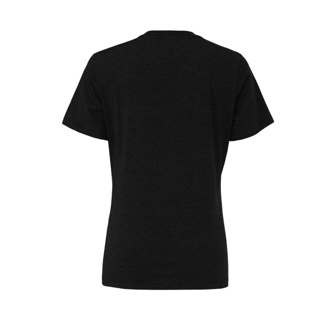 Bella + Canvas Dames cvc jersey relaxed fit t-shirt met korte mouwen UTFK2122_blackheather large